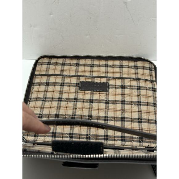 Levenger Tablet Ipad 3rd 4th generation Leather Zip Folio Case Brown - Picture 5 of 9